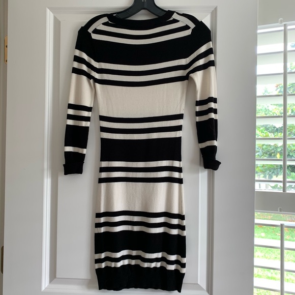 French Connection Stripe Knit Dress - Picture 2 of 3